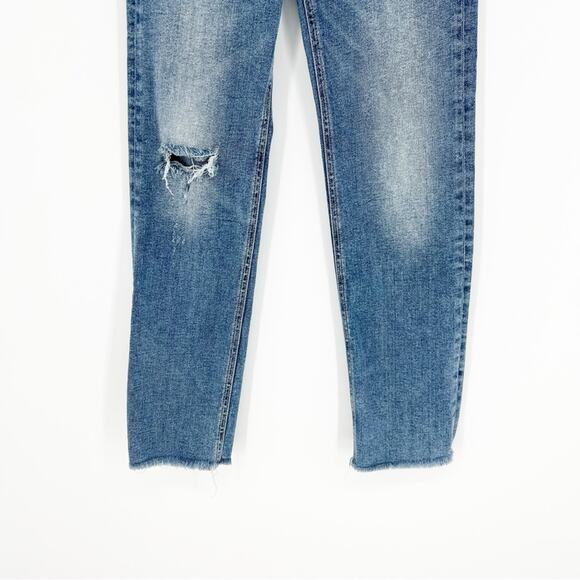 Rag & Bone Nina High Rise Ankle Cigarette Jeans 24 Blue - Picture 4 of 7